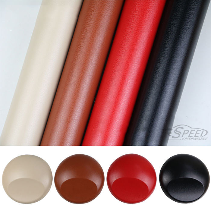 Skin texture 2 way-stretch Leather Car Interior Film (Red)