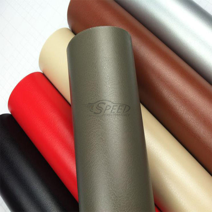 Skin texture 2 way-stretch Leather Car Interior Film (Gray)