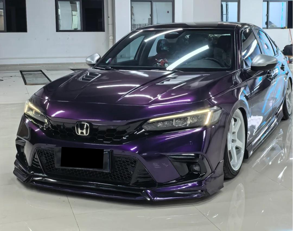 Bright Black Charm Purple(FYL-TPU086) Car TPU Color PPF