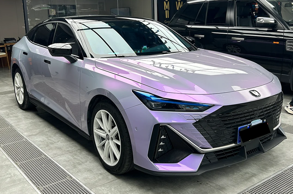 Fancy Grayish Charm Purple(FYL-TPU093) Car TPU Color PPF