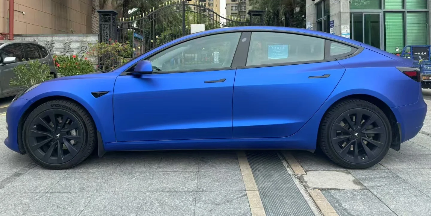 Satin Liquid Metallic Blue(FYL-TPU264) Car TPU Color PPF