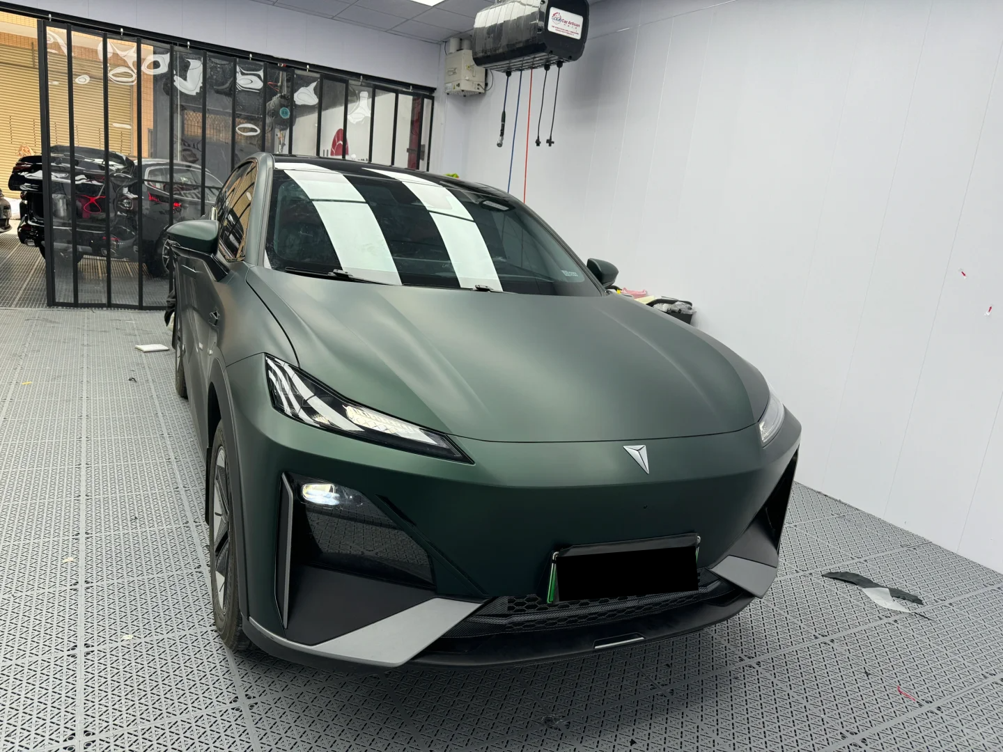 Satin Venom Green(FYL-TPU293) Car TPU Color PPF