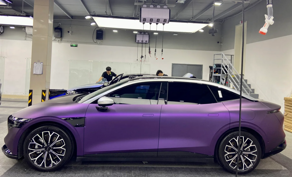 Matte Ghost Midnight Purple(FYL-TPU298) Car TPU Color PPF