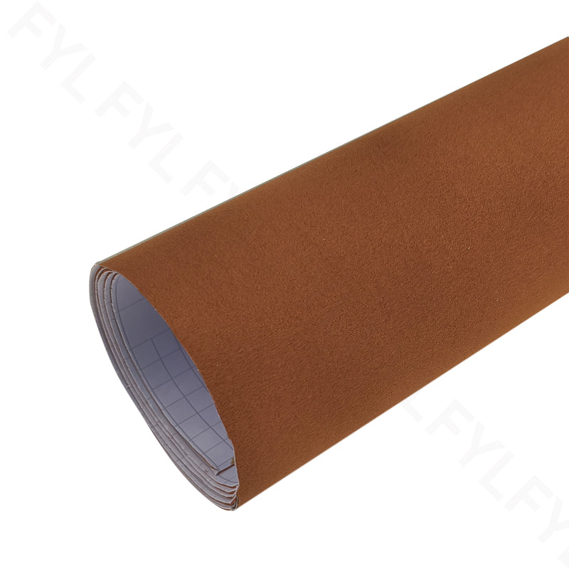 Microfiber Suede Fabric  Film(Brown)