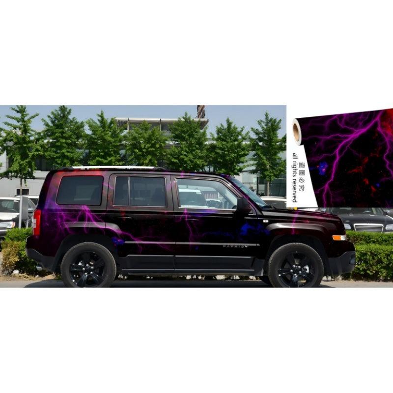 Starry Sky Series Custom Vinyl Car Wrap