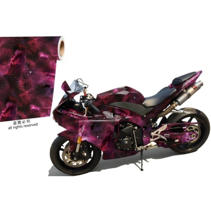 Starry Sky Series Custom Vinyl Car Wrap