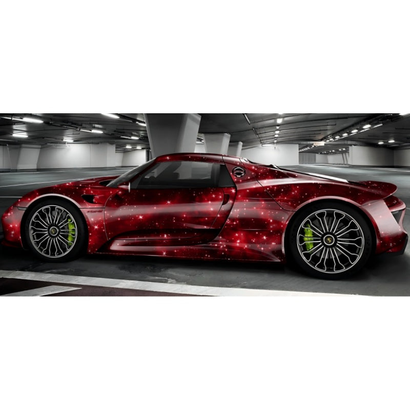 Starry Sky Series Custom Vinyl Car Wrap
