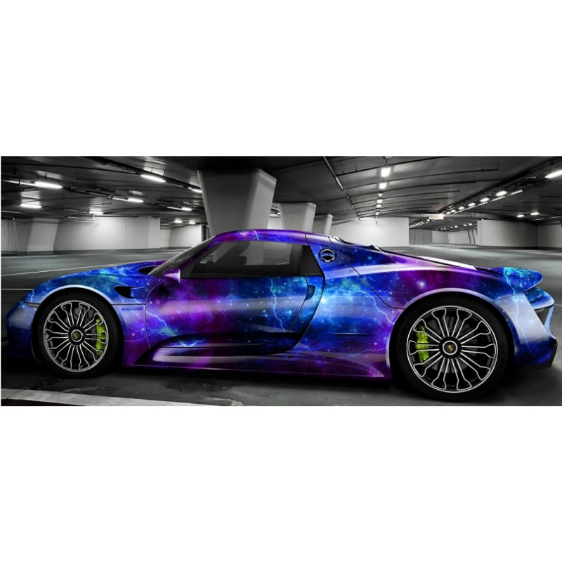 Starry Sky Series Custom Vinyl Car Wrap