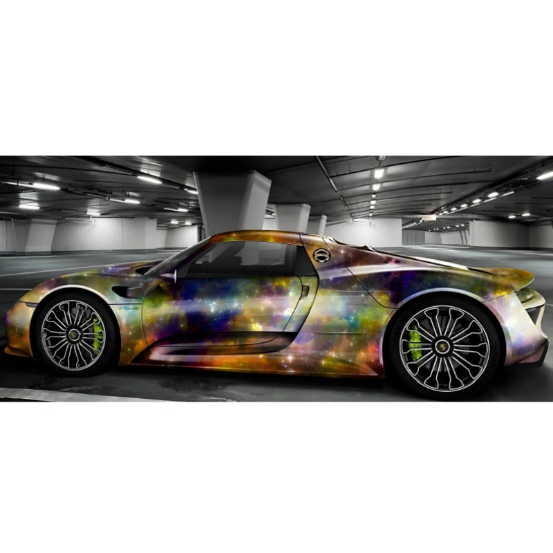 Starry Sky Series Custom Vinyl Car Wrap