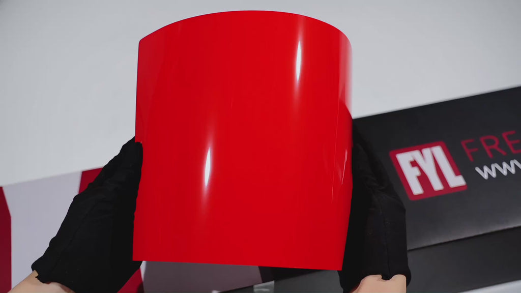 Gloss Red(FYL-PET009) Car Film Viny Wrap