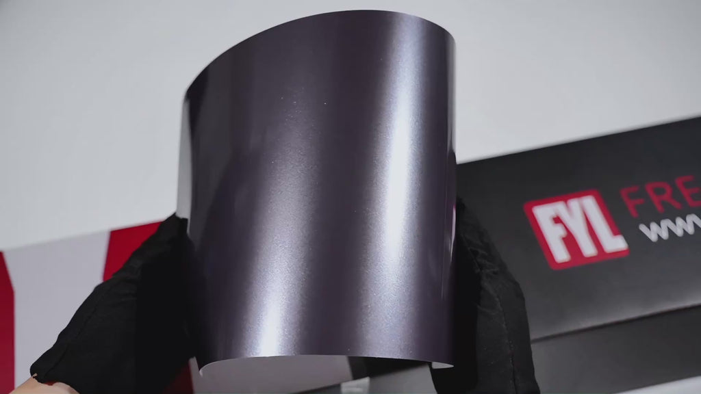 Gloss Metallic Graphite Grey(FYL-PET034) Car Film Viny Wrap