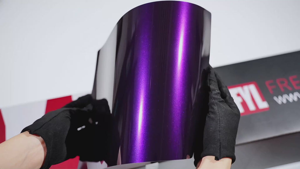 Gloss Metallic Midnight Purple(FYL-PET039) Car Film Viny Wrap