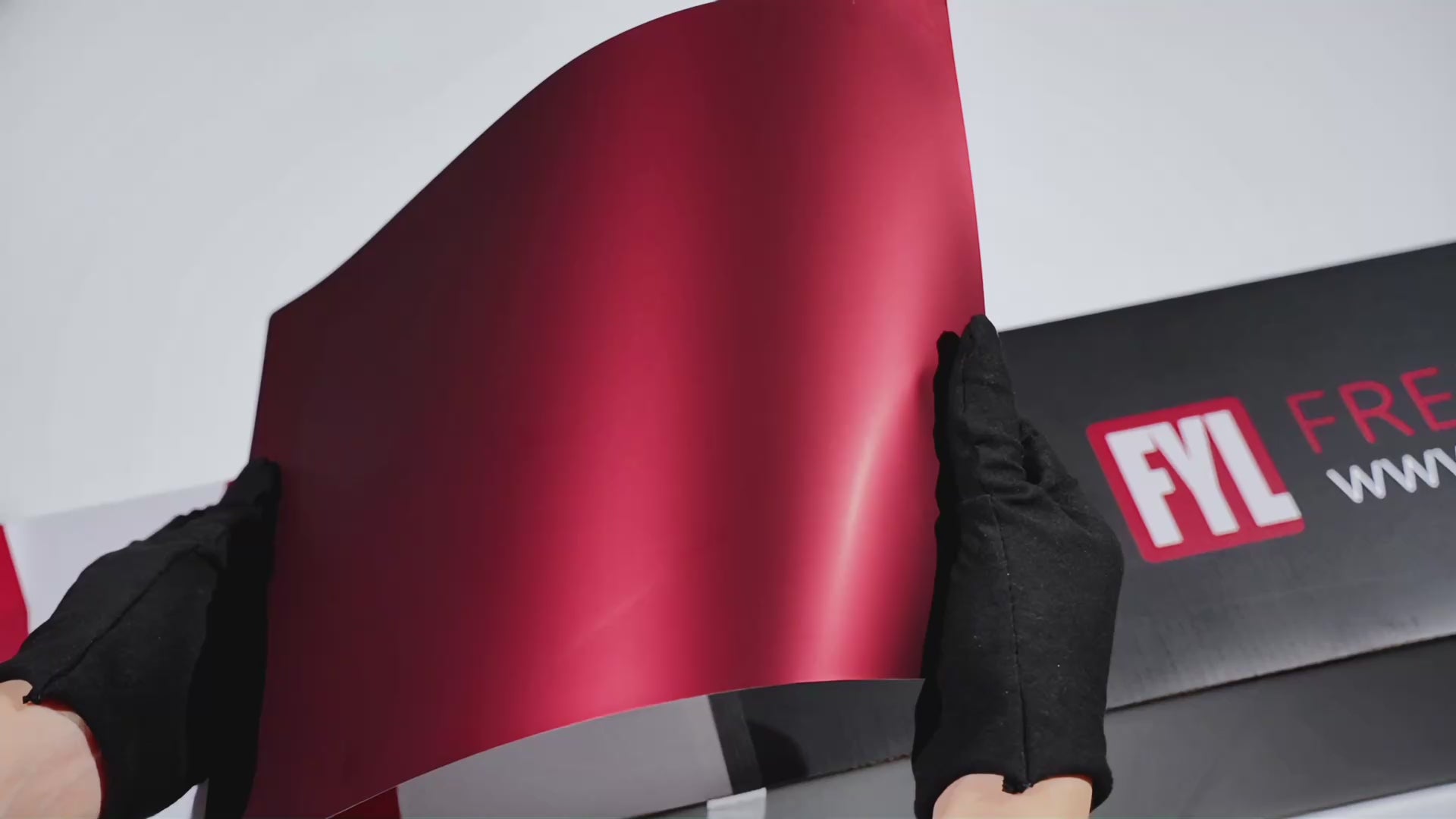 Matte Chrome Romanee Red(FYL-PET151) Car Film Viny Wrap