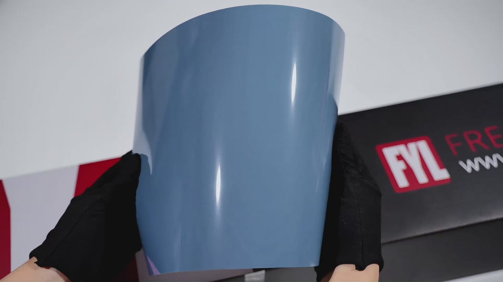 Gloss Porcelain Blue(FYL-PET010) Car Film Viny Wrap