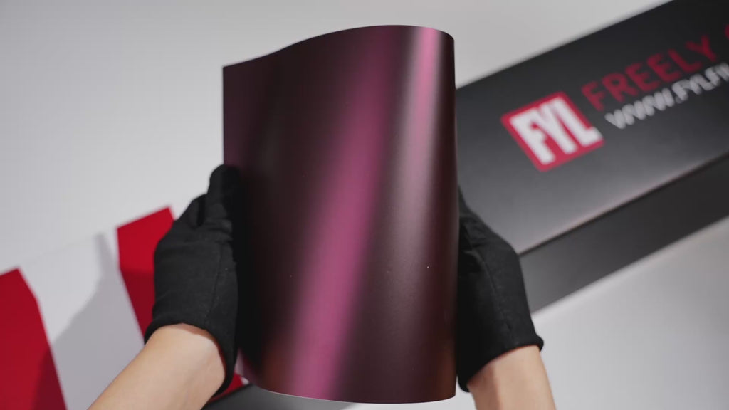Ultra-Matte Electroplate Purple(FYL-TPU247) Car TPU Color PPF