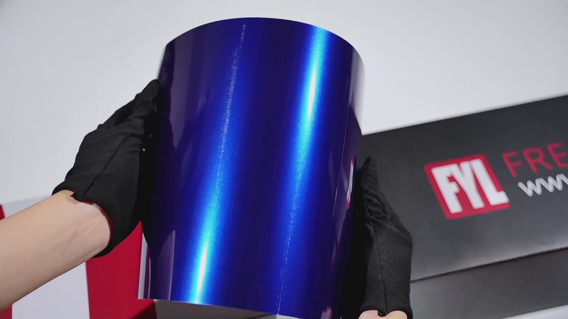 Gloss Metallic Bluerberry(FYL-PET042) Car Film Viny Wrap